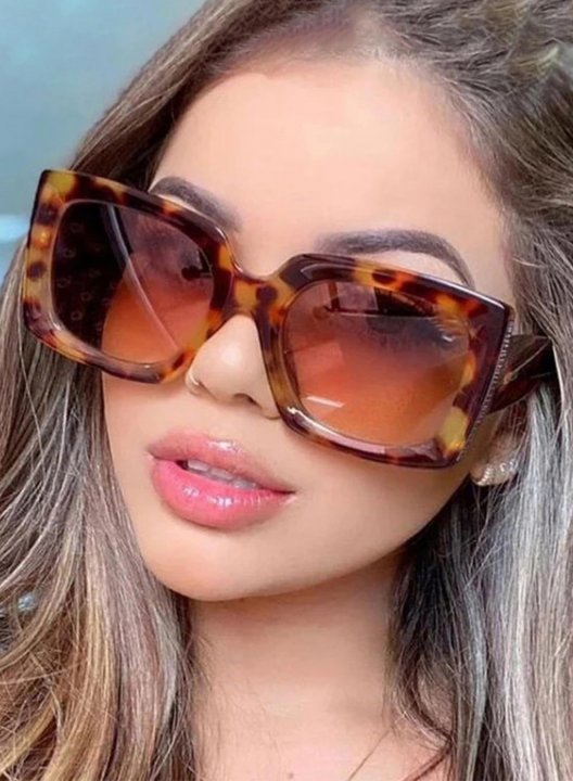 Women's Sunglasses Leopard Vintage Sunglasses