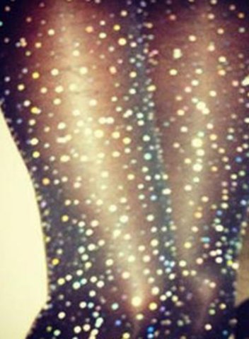 Women's Stockings Solid Sequin Party Prom Date Stockings