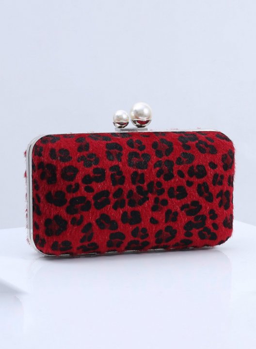 Women's Handbags Leopard PU Daily Simple Stylish Shoulder Messenger Handbag