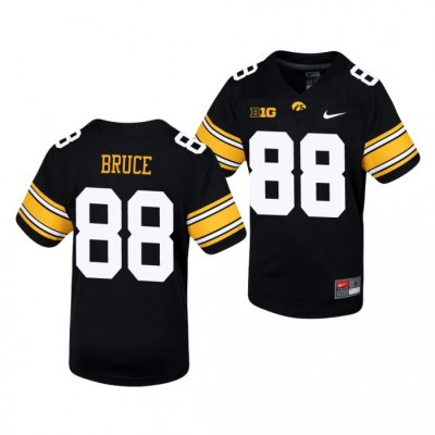 Iowa Hawkeyes Isaiah Bruce Black Untouchable Football Jersey