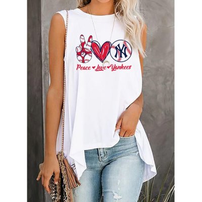 NewYorkYankees Printing Woman Vest T-shirt