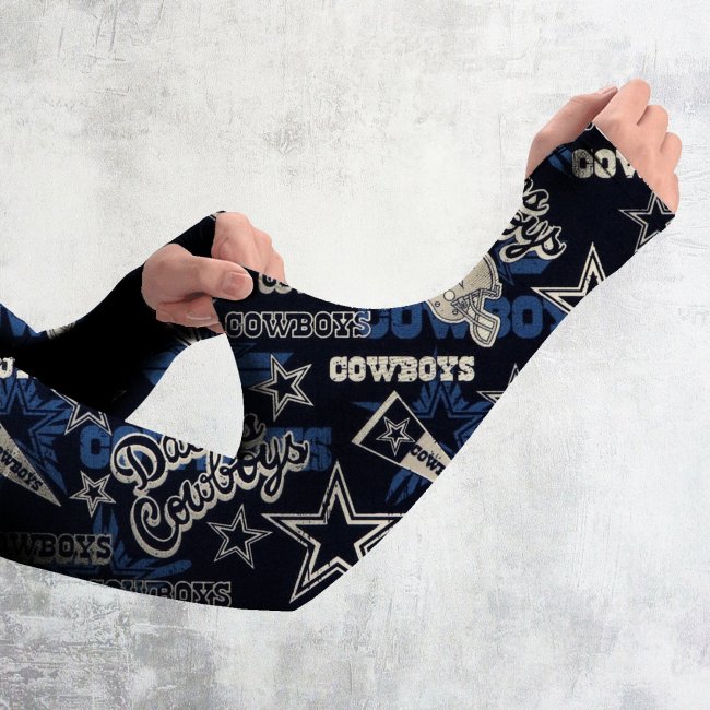 DALLAS COWBOYS Cooling Arm Sleeves for Men & Women, UV Protective Tattoo Cover Up