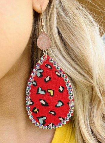 Women's Earrings Heart-shaped Earrings