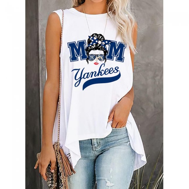 NewYorkYankees Printing Woman Vest T-shirt