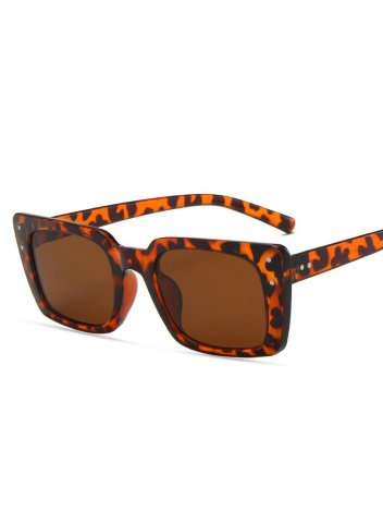 Women's Sunglasses Leopard Vintage Sunglasses