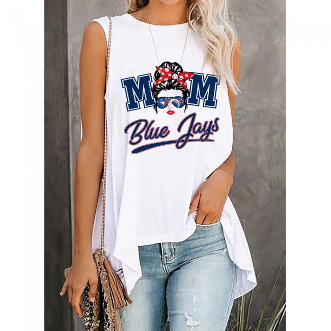 TorontoBlueJays Printing Woman Vest T-shirt