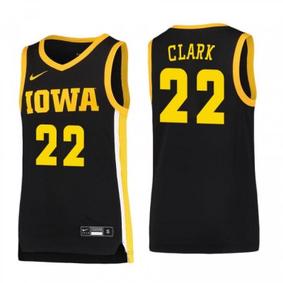 Caitlin Clark Iowa Hawkeyes Nike Team Replica Basketball Jersey Black