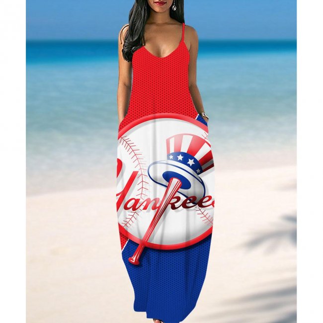 New York Yankees feel Sling Dress