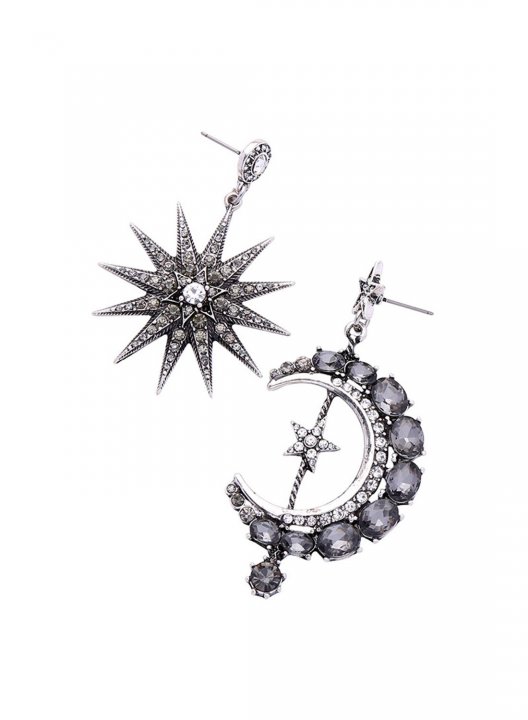 Women's Earrings Star Moon Alloy Daily Casual Earrings