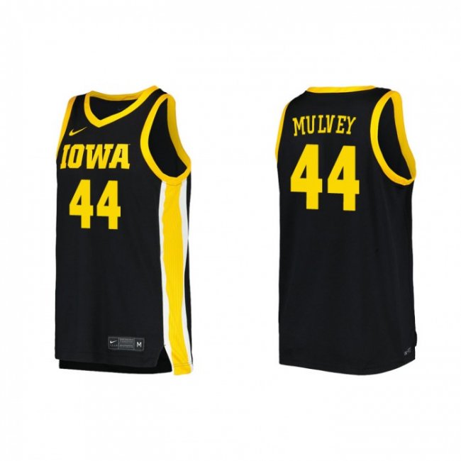 Riley Mulvey Iowa Hawkeyes Replica Jersey Black