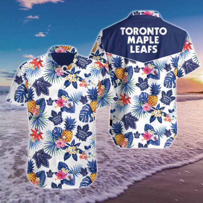 Team Hawaiian Football Team Flower Summer Shirt