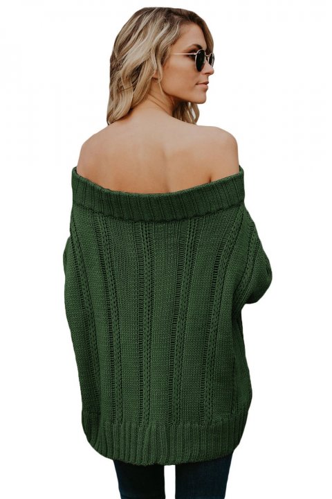 Women's Sweaters Off The Shoulder Winter Pullover Tunic Sweaters