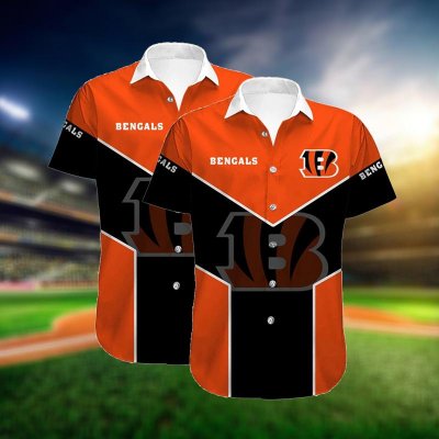 CINCINNATI BENGALS Lapels Short Sleeves T-Shirt