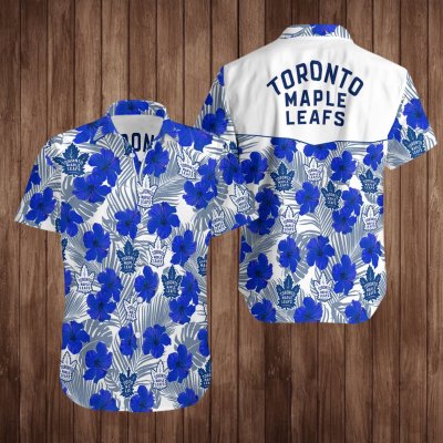 Team Hawaiian Hokey Team Flower Summer Shirt