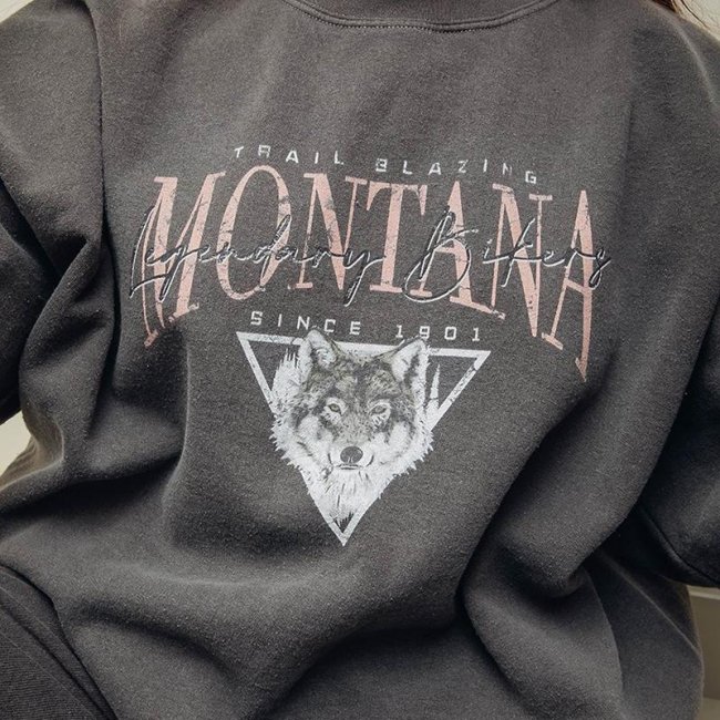 Fashion Trend 'MONTANA' Sweatshirt