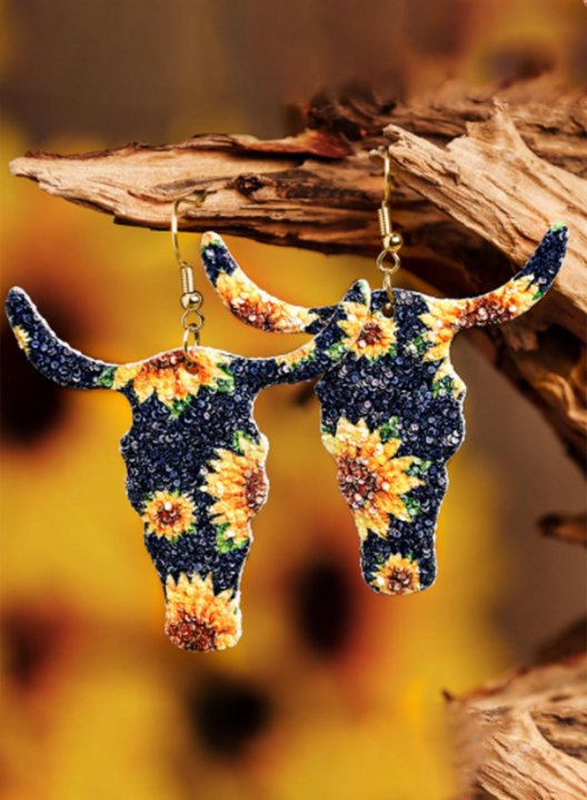 Women's Earrings Floral Animal Earrings