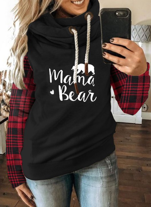 Fashion Long Sleeve Stand Neck Hoodie