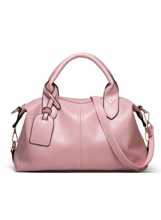 Women's Bags Lychee Pattern Single Shoulder Diagonal Bag