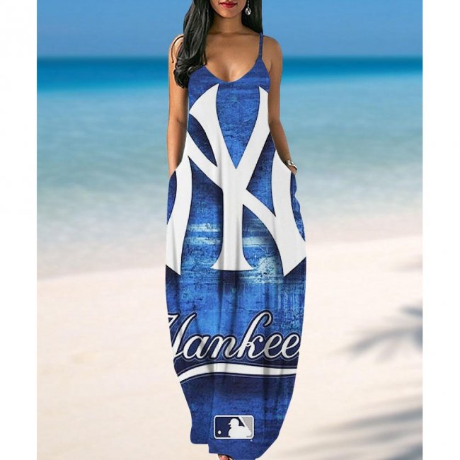 New York Yankees feel Sling Dress