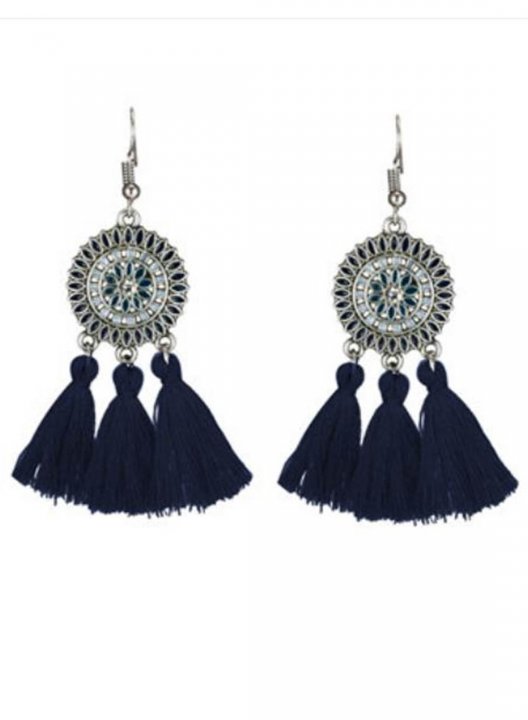 Women's Earrings Tribal Crystal Earrings