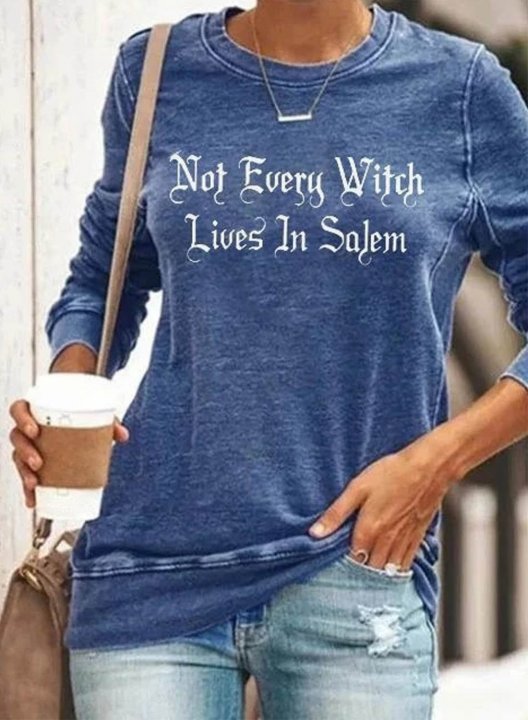 Not Every Witch Lives In Salem Halloween Sweatshirt