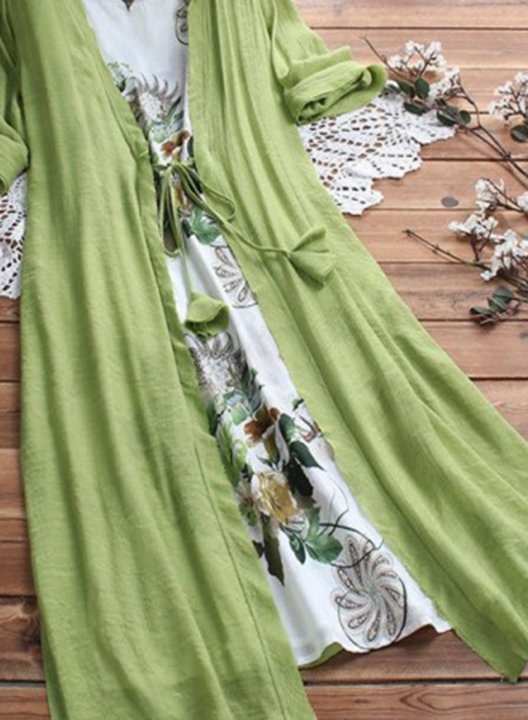 Women's Midi Dresses Floral Splicing Half Sleeve Sleeveless V Neck Daily Split Lace Midi Dress