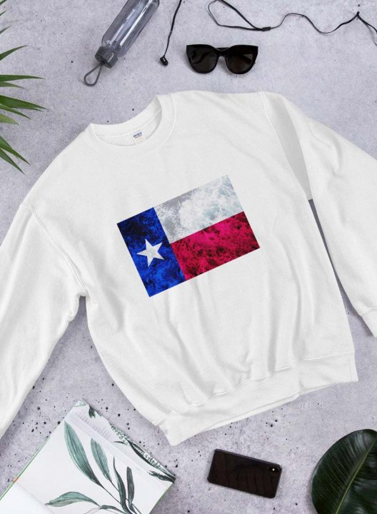 Women's Sweatshirts Flag Festival Long Sleeve Round Neck Casual Sweatshirt