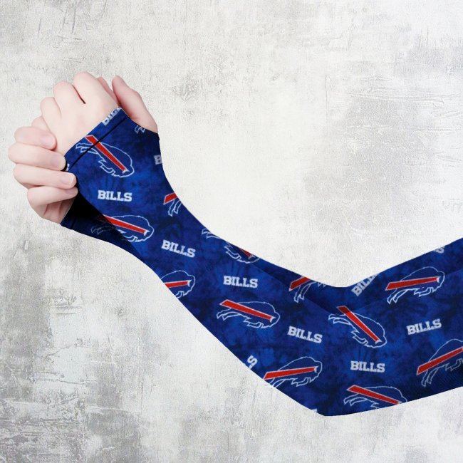 BUFFALO BILLS Cooling Arm Sleeves for Men & Women, UV Protective Tattoo Cover Up