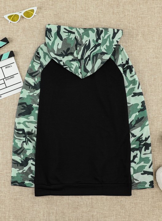 DoubleHood™ Sweatshirt - Army Vibes