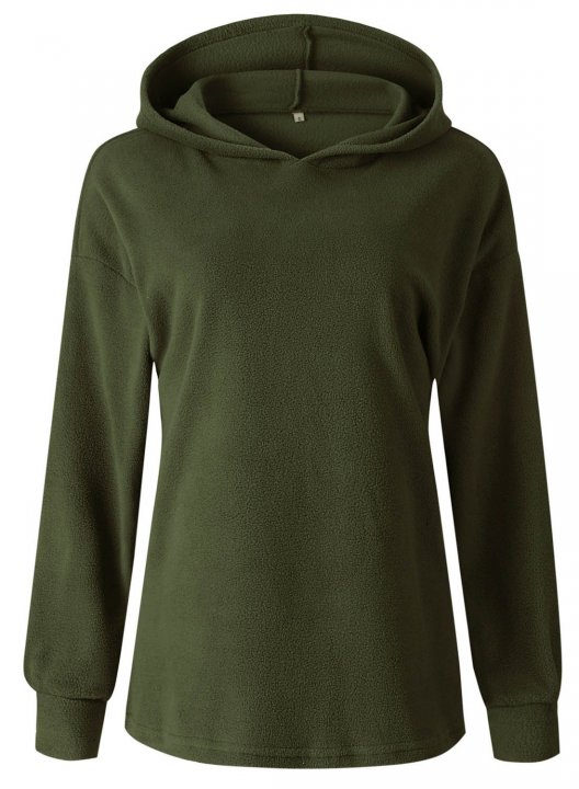 Loose Hooded Pullover Fashion Sweater