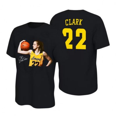 Iowa Hawkeyes Caitlin Clark 2023 NCAA Women's Basketball Tournament March Madness Graphic T-Shirt