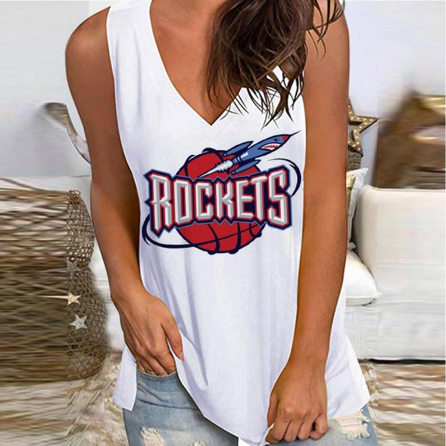 Women's team loose fitting sleeveless top