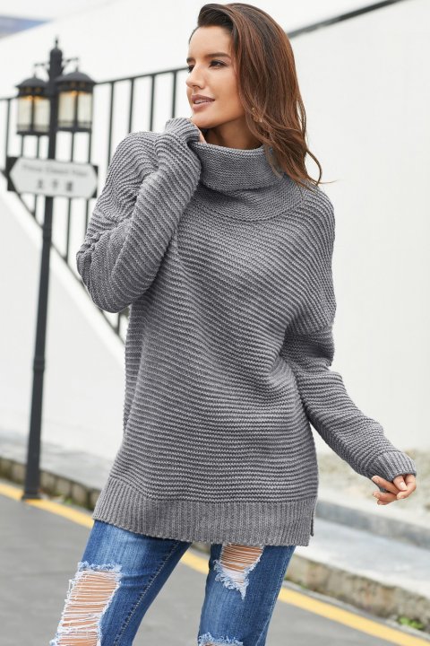 Women's Sweaters Cozy Long Sleeves Turtleneck Sweater