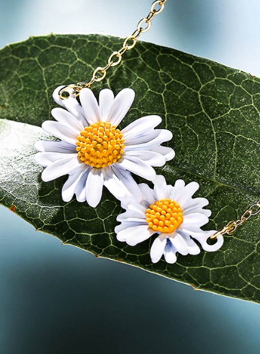 Women's Necklaces Daisy Sweet Cute Necklace