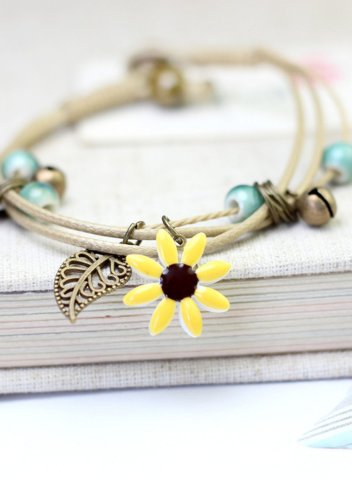 Women's Bracelets Floral Fruits & Plants Ceramics Bracelets
