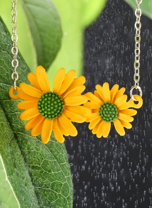 Women's Necklaces Daisy Sweet Cute Necklace