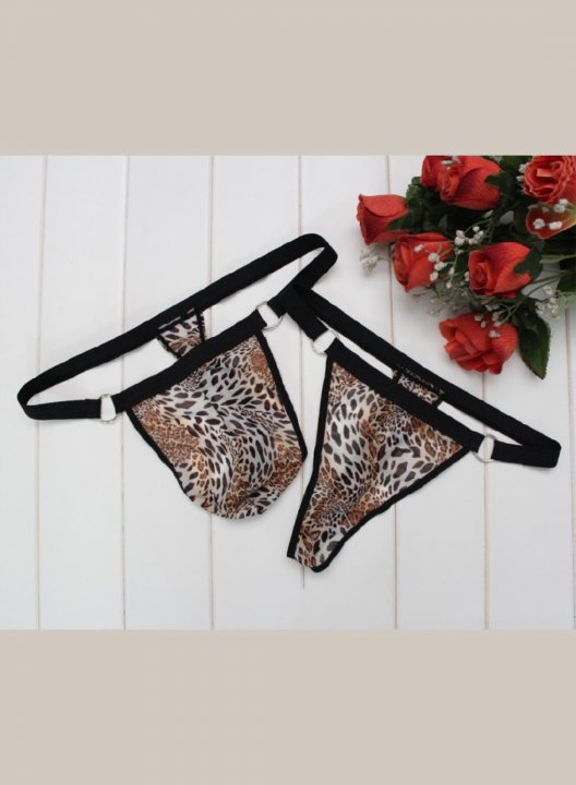 Women's Panties Leopard Low Rise Daily Date Panties