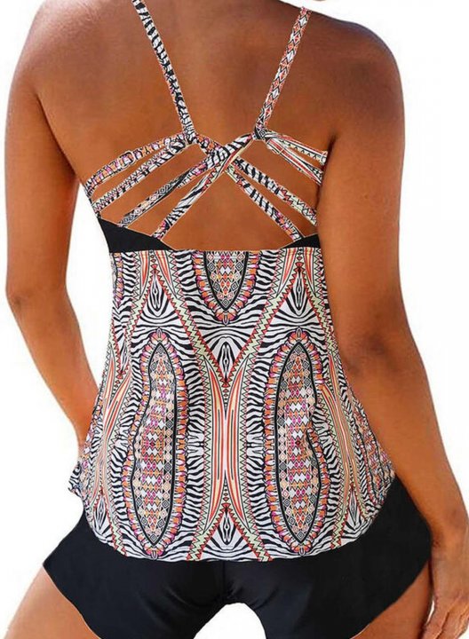 Women's Tankinis Tribal Tankini