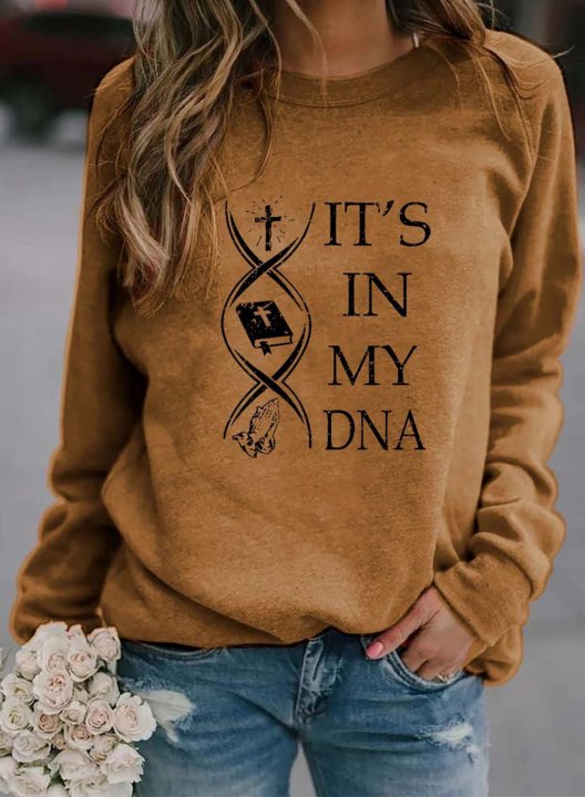 It's In My DNA Christian Cozy Sweatshirt