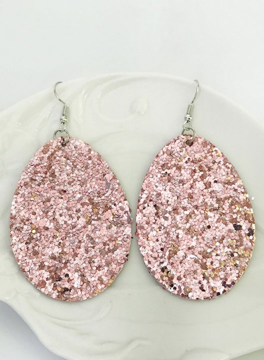 Women's Earrings Color Block Sequin Festival Daily Casual Earrings