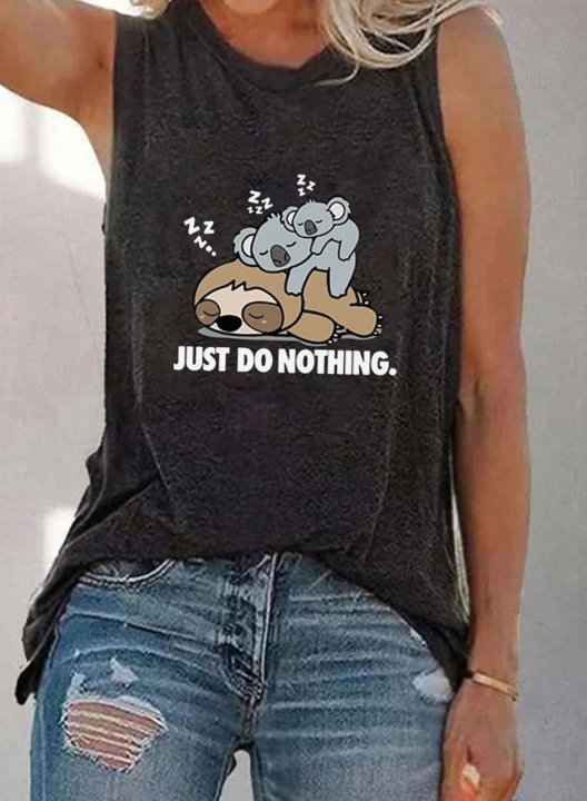 Women's Tank Tops Koala Top