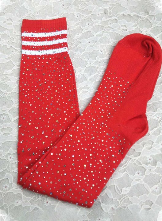 Women's Socks Cotton Striped Solid Socks