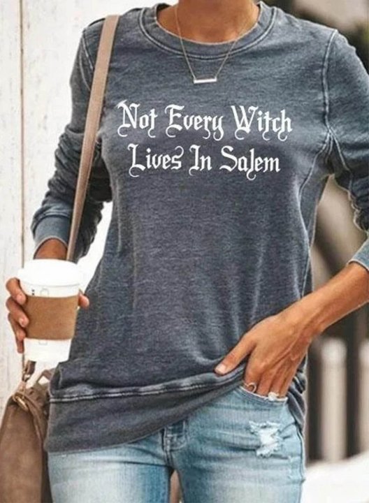 Not Every Witch Lives In Salem Halloween Sweatshirt