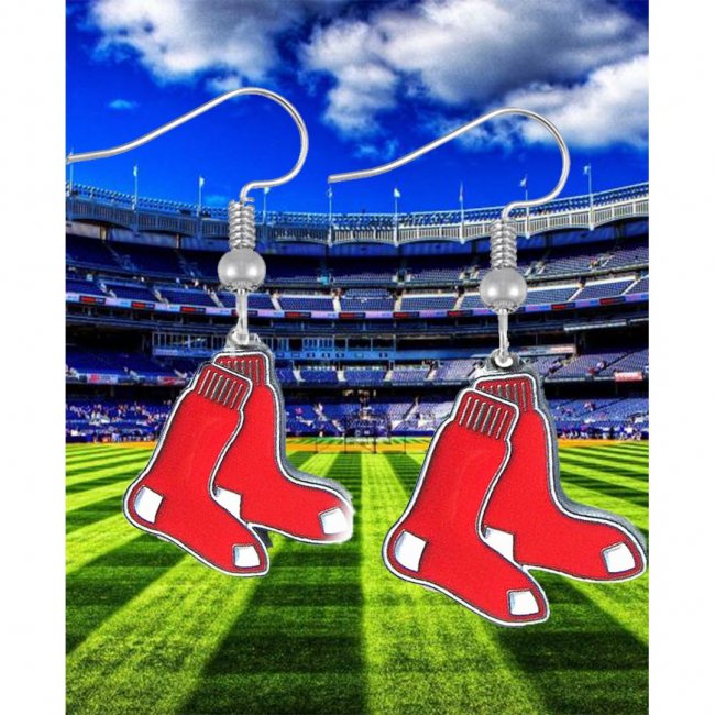 Boston Red Sox Zinc Alloy Die Casting Player Earrings