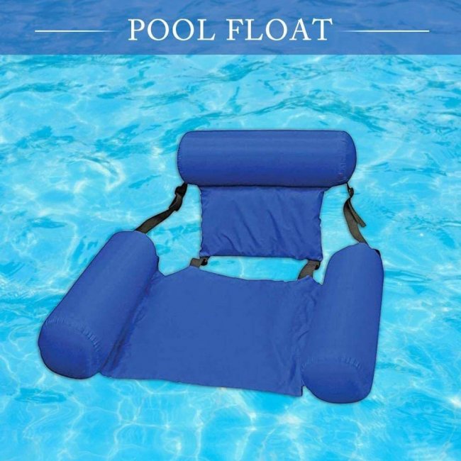 Water Floaties For Adults, Inflatable Swimming Pool Float Lounge