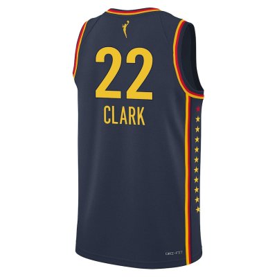 Caitlin Clark Indiana Fever Nike Youth 2024 WNBA Draft Explorer Edition Victory Player Jersey - Navy