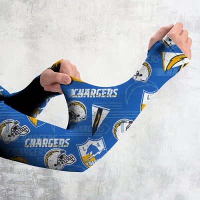 LOS ANGELES CHARGERS Cooling Arm Sleeves for Men & Women UV Protective Tattoo Cover Up