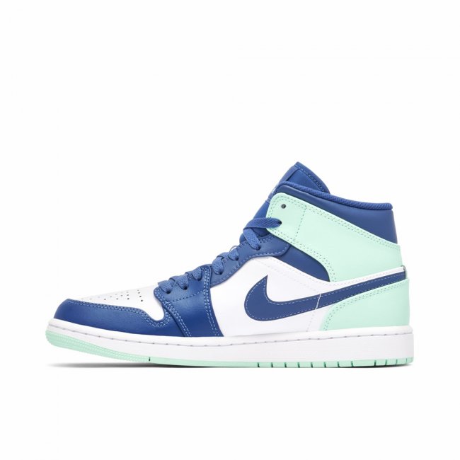 Air Jordan 1 Mid Blue Mint 554724-413