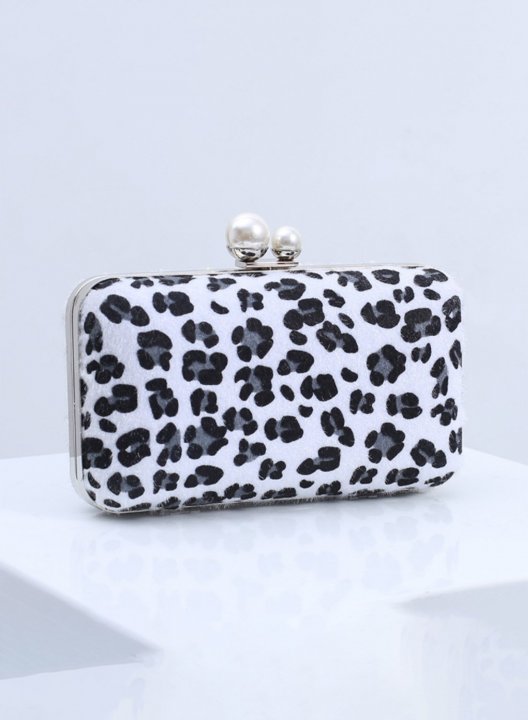 Women's Handbags Leopard PU Daily Simple Stylish Shoulder Messenger Handbag