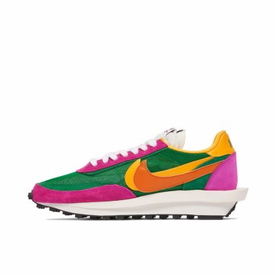 Nike LDWaffle x Sacai Green Pink BV0073-301